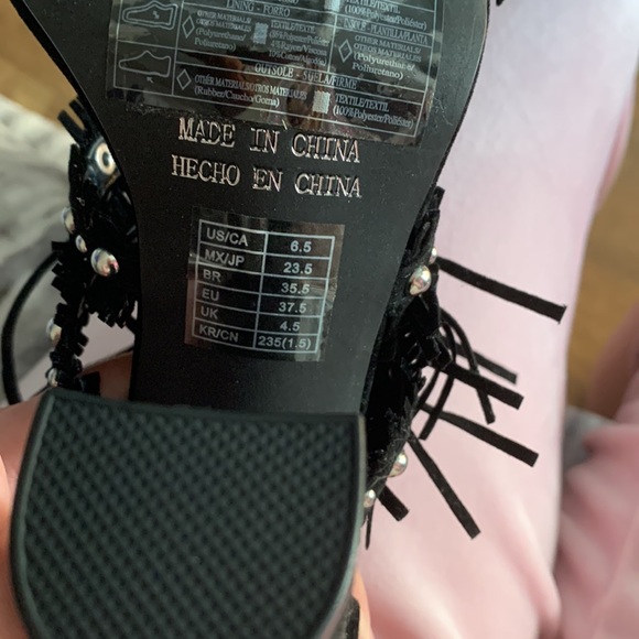 Forever 21 lace up high heels - Picture 5 of 5